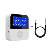 Sensore di temperatura e umidità Tuya WIFI con display LCD da 2,9 pollici, specifiche:, Only Sensor, With Sensing Line