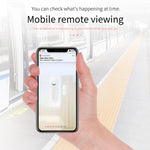 Tuya WiFi Sensore magnetico porta Collegamento intelligente remoto Porte Windows Switch Anti-allarme APP Promemoria allarme, Tuya Door Magnetic Sensor