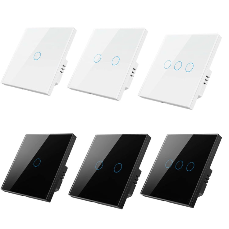 Interruttore touch ZigBee Tuya 1-3 Gang bianco o nero