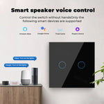 Interruttore touch ZigBee Tuya 1-3 Gang bianco o nero