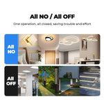 Interruttore touch ZigBee Tuya 1-3 Gang bianco o nero