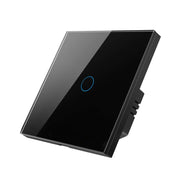 Tuya ZigBee Zero Firewire Touch Wall Telecomando Interruttore Controllo della luce Interruttore vocale Spina europea, Stile:, 1 Gang (White), 2 Gang (White), 3 Gang (White), 1 Gang (Black), 2 Gang (Black), 3 Gang (Black)