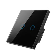 Tuya ZigBee Zero Firewire Touch Wall Telecomando Interruttore Controllo della luce Interruttore vocale Spina europea, Stile:, 1 Gang (White), 2 Gang (White), 3 Gang (White), 1 Gang (Black), 2 Gang (Black), 3 Gang (Black)
