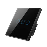 Interruttore touch ZigBee Tuya 1-3 Gang bianco o nero