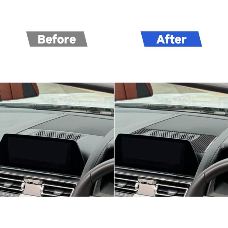 Adesivo per cornice altoparlante cruscotto guida a destra BMW Serie 8 G14 2019-2024, Right-hand Drive