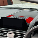 Adesivo per cornice altoparlante cruscotto guida a destra BMW Serie 8 G14 2019-2024, Right-hand Drive