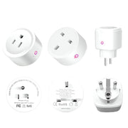 Tuya Smart App Wifi Smart Socket Telefono Remote Timing Voice Switch Supporta Alexa, EU Plug, Style: 16A Power Model, EU Plug, Style: 20A Power Model, UK Plug, Style: 16A Power Model, UK Plug, Style: 20A Power Model, US Plug, Style: 16A Power Model    ...