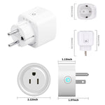 Smart Socket WiFi Tuya con controllo vocale e timer