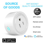 Smart Socket WiFi Tuya con controllo vocale e timer