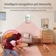 Tuya Smart App WiFi Allarme a infrarossi Smart Home Rilevatore a infrarossi del corpo umano PIR, Infrared Detector PIR