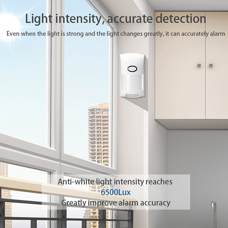 Rilevatore PIR WiFi Tuya per Smart Home con app