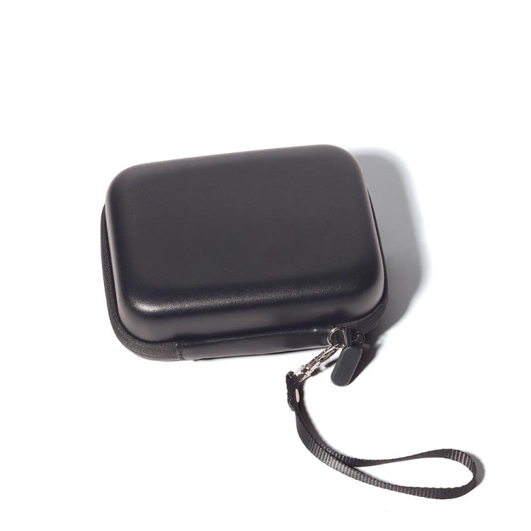 Per FUJIFILM Instax Mini EVO Link LiPlay Borsa per fotocamera in pelle PU con cinturino da polso, Black, Pink, Phantom Purple, Phantom Silver