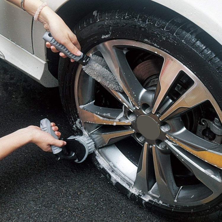 Set di spazzole per la pulizia dell'auto con spazzola per pneumatici per spolverare i guanti da 6 pezzi/set