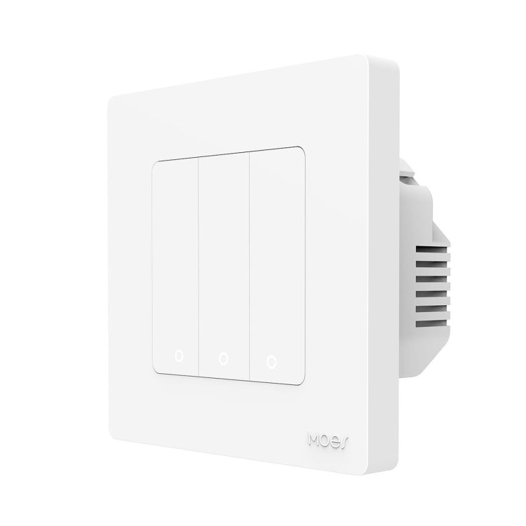 Interruttore a parete smart Tuya ZigBee 1-4 vie bianco/grigio