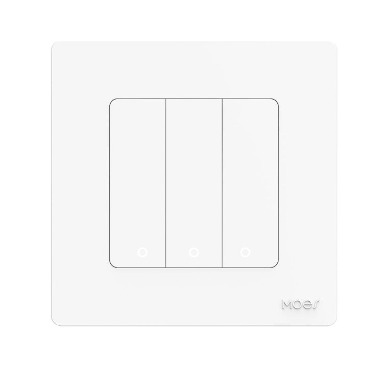 Interruttore a parete smart Tuya ZigBee 1-4 vie bianco/grigio