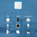 Tuya Intelligent Wireless Gateway Bluetooth Mesh + Zigbee Multimode Network Remote Control Full House Smart Device, Wireless Gateway