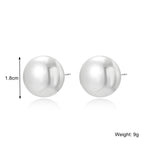 Gioielli orecchini a bottone, E2208-1 White Pearl, E2208-2 Pink Pearl, E2208-3 Gray Pearl, E2209-23 Red Pearl, E2209-3 Symphony Shaped Semicircle, E2209-4 Symphony Glossy Semicircle, E2209-5 Symphony Diamond, E2209-6 Symphony Sliced Heart              ...