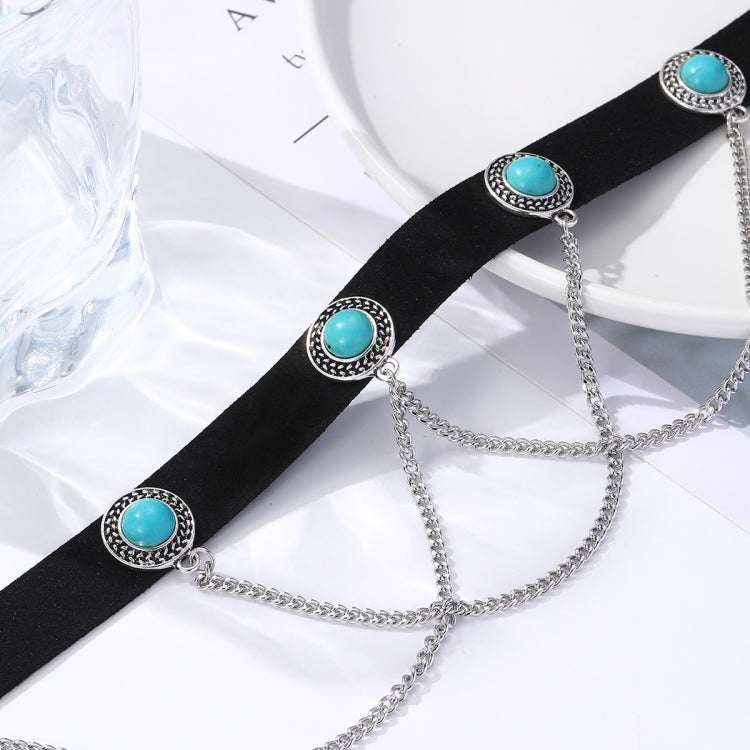 Punk Vintage Velluto Clavicola Catena Metal Rock Collana, Spec:, N2211-8, N2211-9, N2211-10, N2211-12, N2211-11