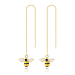 Orecchini semplici da donna con filo lungo, E2104-4 Red Bird, E2104-5 Blue Bird, E2210-1 Dual Ball C Clip, E2210-2 Pearl, E2210-3 Vermiculite, E2210-4 Crystal, E2210-5 Eyes, E2210-6 Moon, E2210-7 Four-pointed Star, E2210-8 Love, E2210-9 Bee            ...