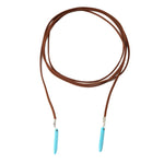 Ciondolo vintage con maglione in pietra naturale turchese bohémien, modello:, Necklace Ear Ring Set, Two-pointed Necklace, N2111-11 Earrings Accessories, N211-12 Leaf Neck Chain, N2111-13 Three Stones, N2111-14 Eight Stones, N211-15 Circle             ...