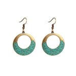 Ciondolo vintage con maglione in pietra naturale turchese bohémien, modello:, Necklace Ear Ring Set, Two-pointed Necklace, N2111-11 Earrings Accessories, N211-12 Leaf Neck Chain, N2111-13 Three Stones, N2111-14 Eight Stones, N211-15 Circle             ...