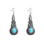 Ciondolo vintage con maglione in pietra naturale turchese bohémien, modello:, Necklace Ear Ring Set, Two-pointed Necklace, N2111-11 Earrings Accessories, N211-12 Leaf Neck Chain, N2111-13 Three Stones, N2111-14 Eight Stones, N211-15 Circle             ...