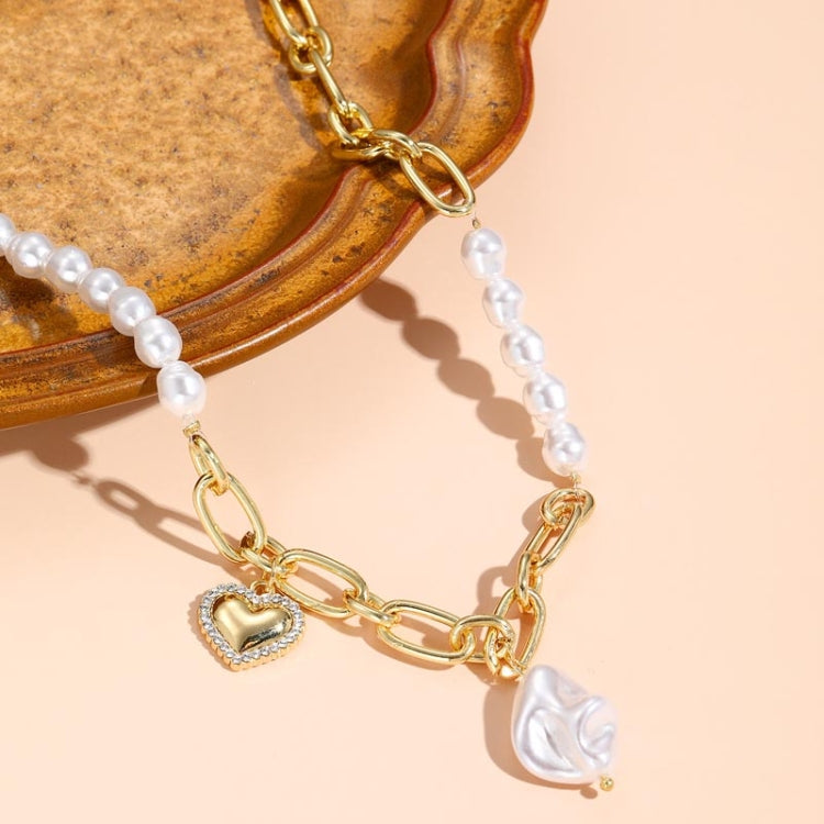 Catena della clavicola della collana del temperamento delle donne, N2210-7 Pearl Chain Love, N2210-8 Thick Chain Love, N2209-2 Light Drilling Love, N2209-11 Colorful Love, N2209-5 Double-layer Green Love, N2209-1 Twist Stick Square Pearl               ...