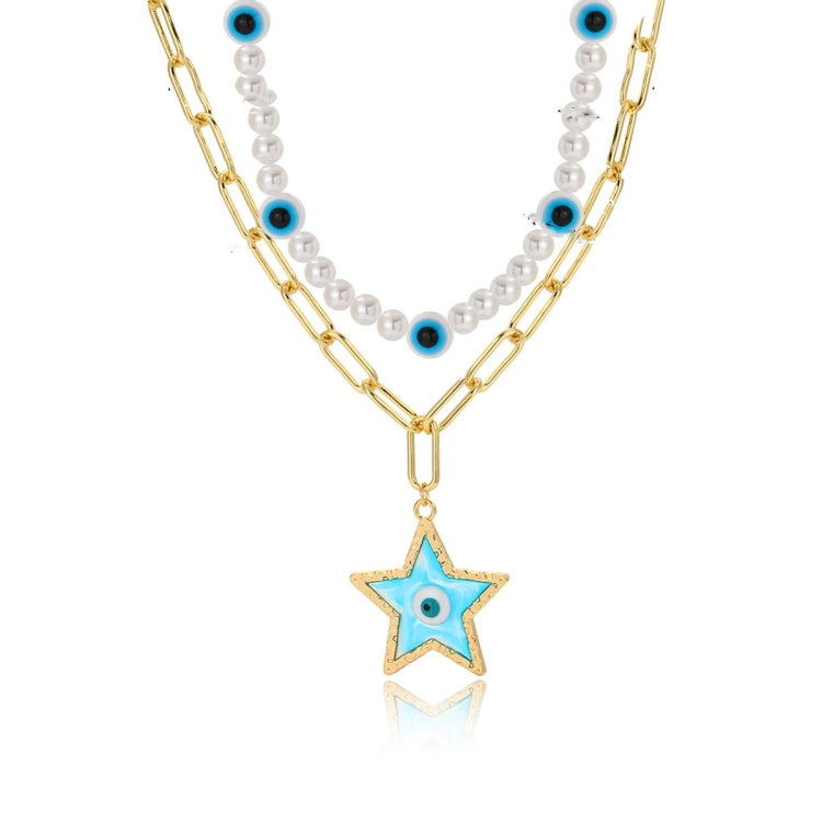 Catena della clavicola della collana del temperamento delle donne, N2210-7 Pearl Chain Love, N2210-8 Thick Chain Love, N2209-2 Light Drilling Love, N2209-11 Colorful Love, N2209-5 Double-layer Green Love, N2209-1 Twist Stick Square Pearl               ...