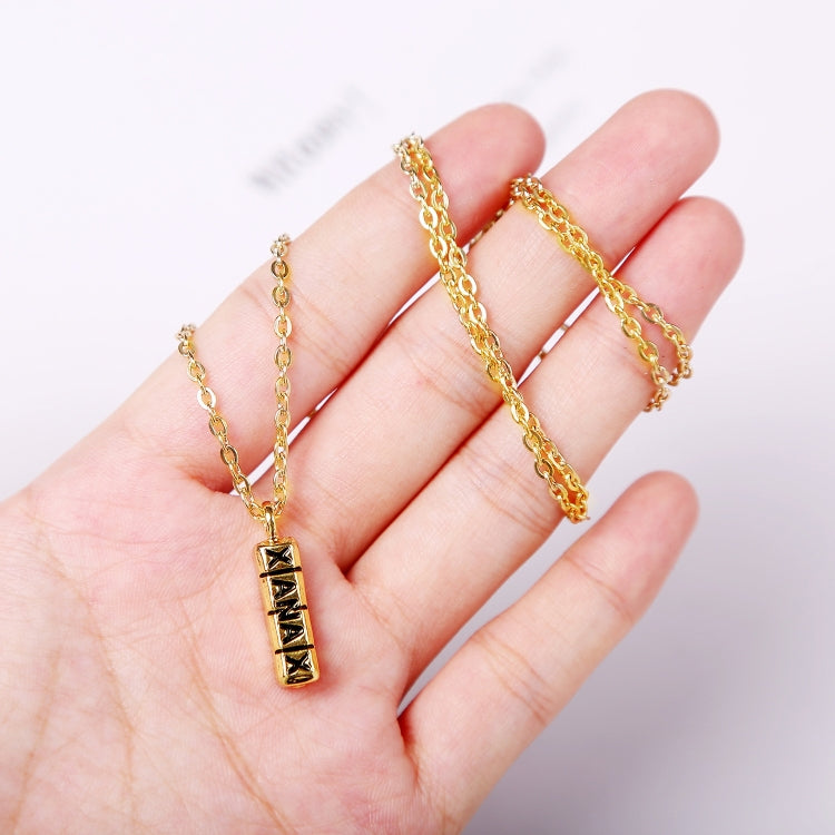 Catene esagerate della clavicola della collana di stile di Hip Hop, 1010400301 Gold Column, 1010400302 Silver Column, 1010400401 Full Score, 1010400501  YRN, 1010401102 AK47, 1010401202 Crown Lion Head, 1010401301 Prayer, 1010401302 Handheld           ...