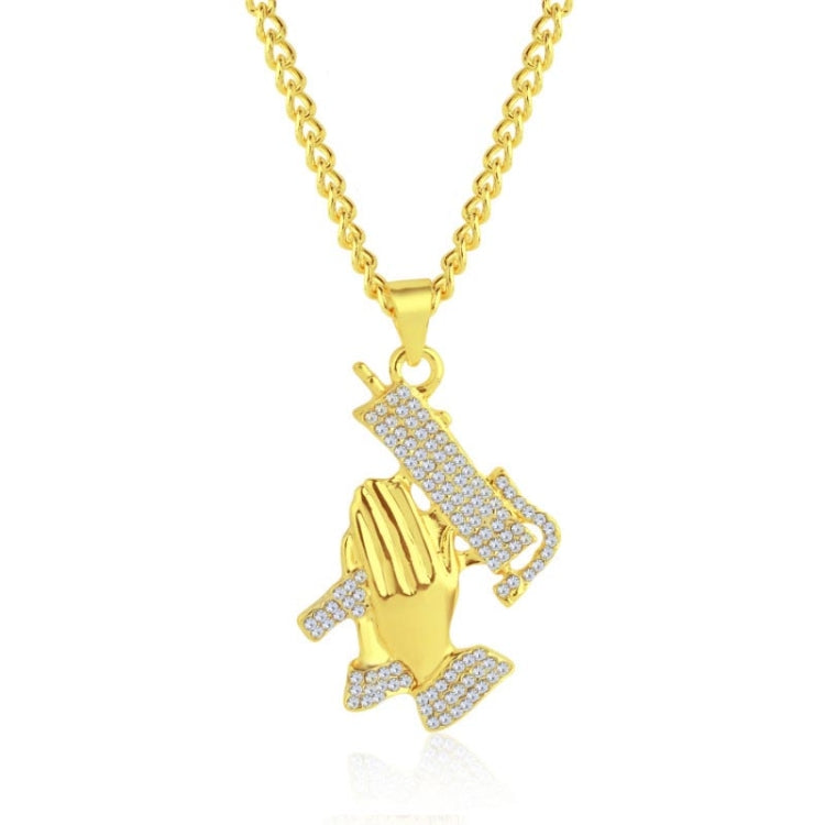 Catene esagerate della clavicola della collana di stile di Hip Hop, 1010400301 Gold Column, 1010400302 Silver Column, 1010400401 Full Score, 1010400501  YRN, 1010401102 AK47, 1010401202 Crown Lion Head, 1010401301 Prayer, 1010401302 Handheld           ...
