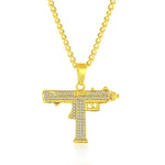 Catene esagerate della clavicola della collana di stile di Hip Hop, 1010400301 Gold Column, 1010400302 Silver Column, 1010400401 Full Score, 1010400501  YRN, 1010401102 AK47, 1010401202 Crown Lion Head, 1010401301 Prayer, 1010401302 Handheld           ...