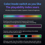 Luci di risposta ritmica controllate da audio RGB Musica Luci di ripresa a LED ambientali, Charging, Plug-in