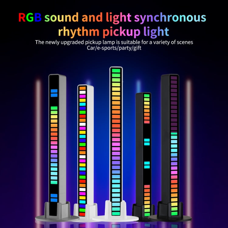 Luci di risposta ritmica controllate da audio RGB Musica Luci di ripresa a LED ambientali, Charging, Plug-in