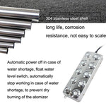 Accessori per atomizzazione ad ultrasuoni 10 teste Fog Maker Landscape Piastra di atomizzazione per umidificatore a grande volume di nebbia, spina americana, 10 Heads Fog Maker