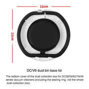 Accessori di ricambio per aspirapolvere, For Dyson V6 Dust Bin Base Lid, For Dyson V7 V8 Dust Bin Base Lid, For Dyson V10 V11 Dust Bin Base Lid, For Dyson V10 Dust Bin Sealing Ring, For Dyson V11 Dust Bin Sealing Ring                                   ...