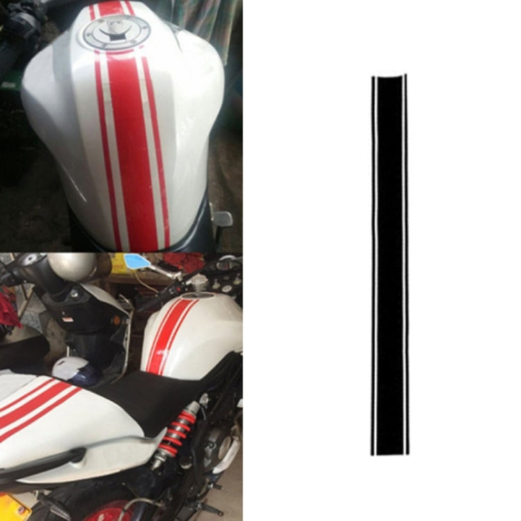 Adesivo riflettente per coperchio serbatoio carburante 5 pezzi 50 cm fai da te per auto e moto