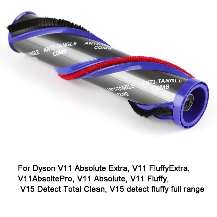 Per aspirapolvere Dyson V11 V15 Rullo della barra della spazzola della testina di aspirazione anti-avvolgimento, V11 V15