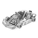Puzzle 3D modello auto in metallo fai-da-te 17x14 cm