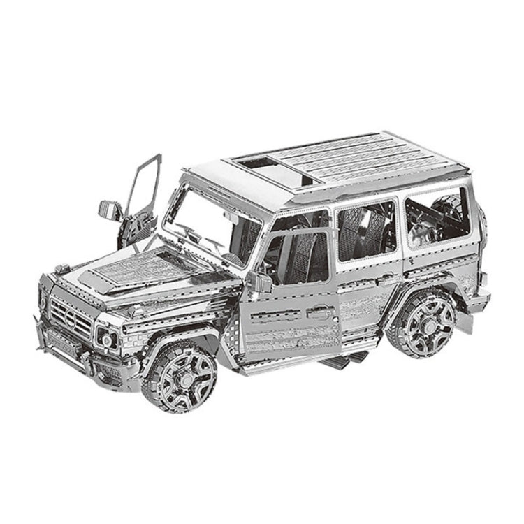 Puzzle 3D modello auto in metallo fai-da-te 17x14 cm