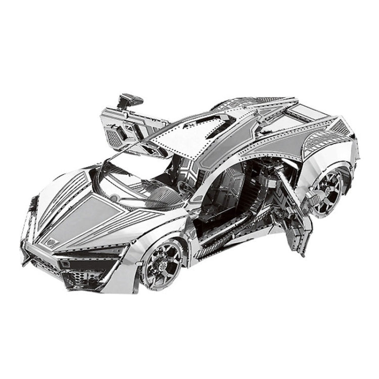 Puzzle 3D modello auto in metallo fai-da-te 17x14 cm