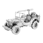 Puzzle 3D modello auto in metallo fai-da-te 17x14 cm