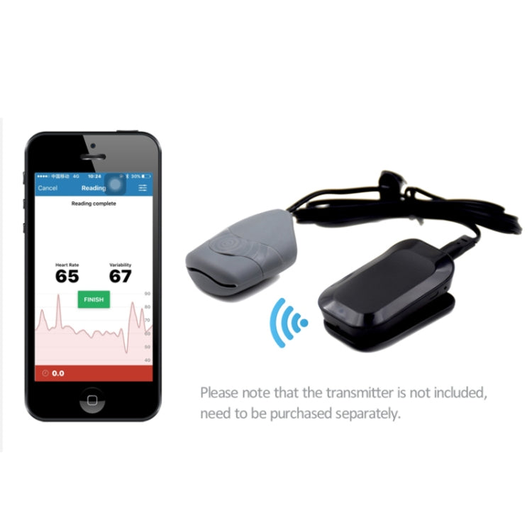 Cardiofrequenzimetro a punta di dito Fitness Pulse Monitor