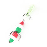 W.P.E PMG-M Foam Hook Soft Worm Bait Tre ganci di ancoraggio Esche finte, M