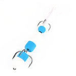 W.P.E PMG-M Foam Hook Soft Worm Bait Tre ganci di ancoraggio Esche finte, M