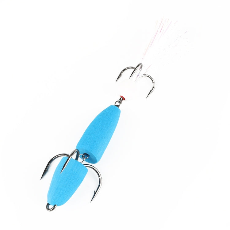 W.P.E PMG-M Foam Hook Soft Worm Bait Tre ganci di ancoraggio Esche finte, M