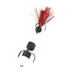 W.P.E PMG-M Foam Hook Soft Worm Bait Tre ganci di ancoraggio Esche finte, M