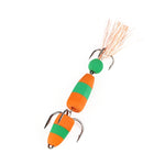 W.P.E PMG-M Foam Hook Soft Worm Bait Tre ganci di ancoraggio Esche finte, M