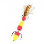 W.P.E PMG-M Foam Hook Soft Worm Bait Tre ganci di ancoraggio Esche finte, M