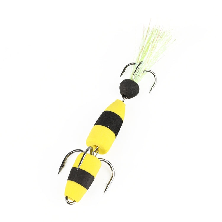 W.P.E PMG-M Foam Hook Soft Worm Bait Tre ganci di ancoraggio Esche finte, M
