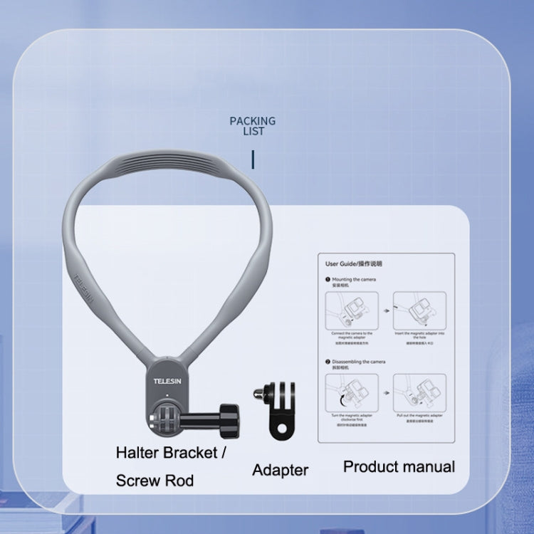 Collare da ripresa magnetico in silicone per action cam